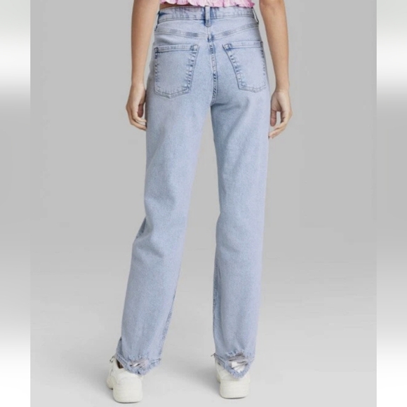 Wild Fable Super High Rise Straight Jeans - Picture 7 of 7